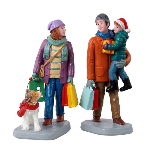 Holiday shoppers lemax cod - shoppers,