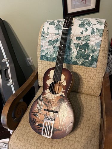 Chitarra cowboy vintage rara - chitarra,