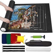 Puzzle Mat 3000 Pezzi Rotolo Puzzle Nero Accessori Puzzle Tappetino Puzzle 