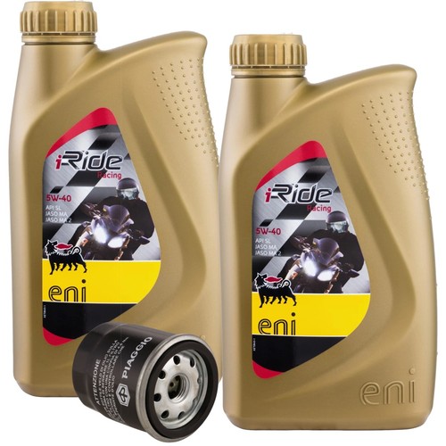 Tagliando olio eni ride 5w40 - i-ride,