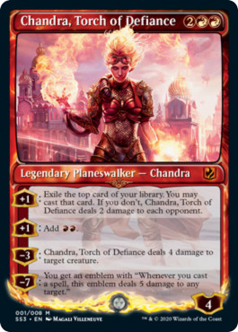 Magic mtg chandra - magic, torch