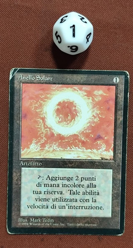 Mtg sol ring poor rovinato - mtg,