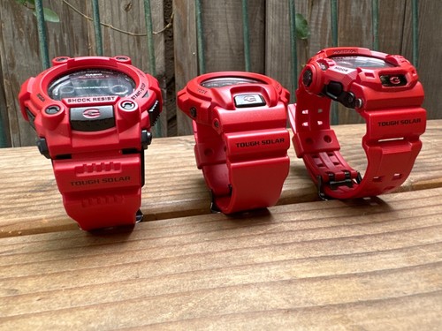 Casio shock rosso bruciante - rosso,
