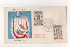 MONACO - FDC - 1963 - EUROPA