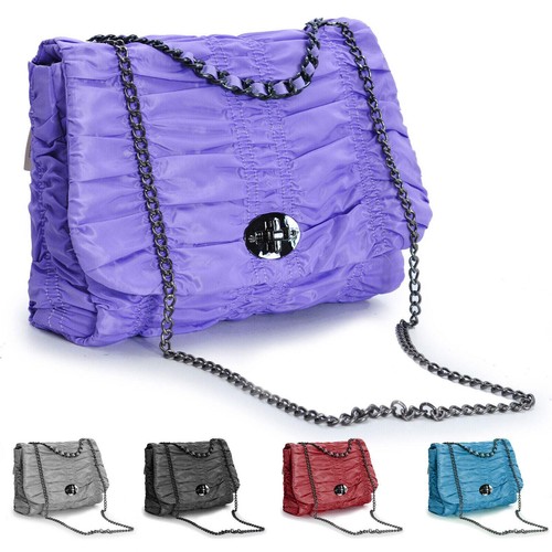 Borsa borsetta pelle ricciata