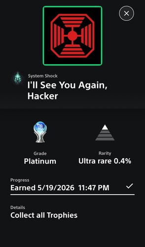 Playstation platinum trophy - playstation,