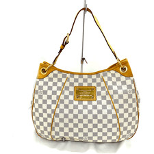 Borsa tote N usata LOUIS VUITTON Galliera PM N55125 MI8078 Damier Azur bianca una sh