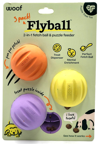 Woof flyball durevole - woof, dog