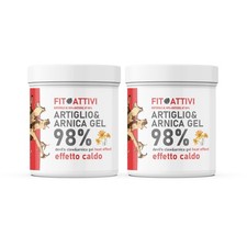 Artiglio e Arnica Effetto Caldo 98% Gel 2x550ml FITOATTIVI