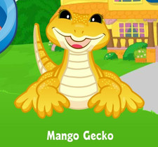 Webkinz Classic Mango Gecko