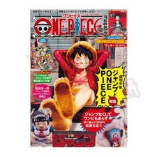 One Piece Magazine 20 + Monkey. D. Luffy Card Promo ST21-014 Japanese Magazine
