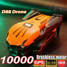 ✅Drone D88 HQ con Doppia telecamera 8K HD Professionale con GPS E Accessori ✅