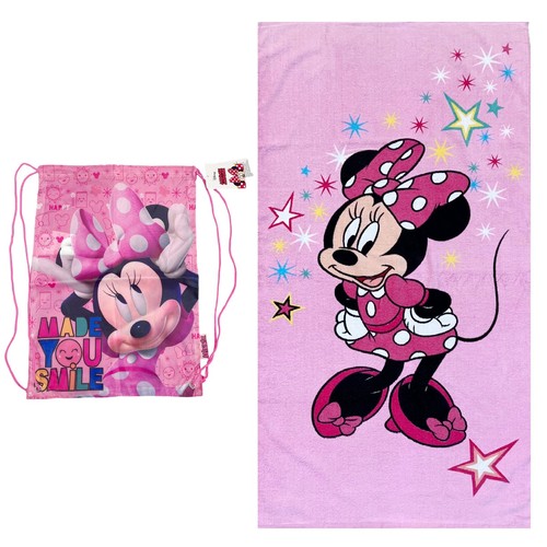 Zaino con telo mare minnie - telo,