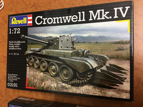 Maquette revell char - maquette,