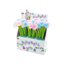 Penne a sfera Blue Bell Flexi - con fusto flessibile - fantasie assortite - Lebe