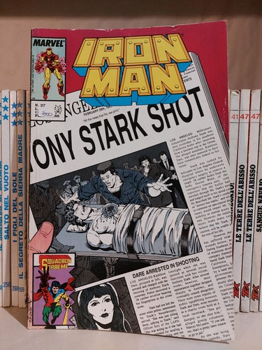 Iron man colpito cuore - iron,