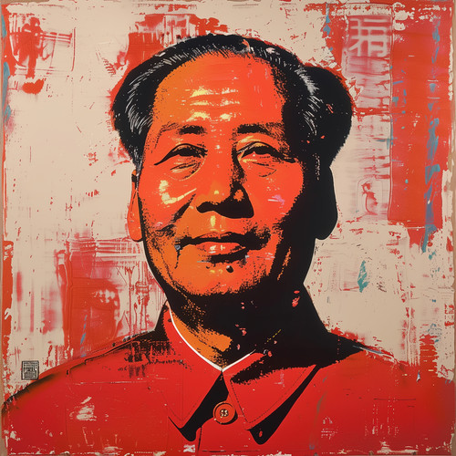 Stampa artistica mao andy - artistica,