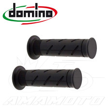 COPPIA MANOPOLE NERE DOMINO