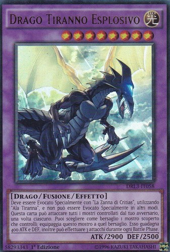 Carta drago tiranno - gi,