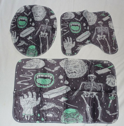 Halloween set bagno 3pz - bagno,