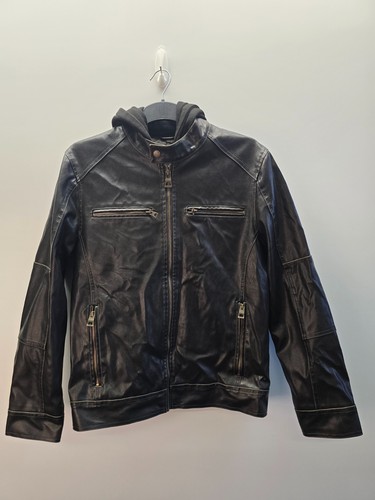 Giacca pelle guess uomo - pelle,