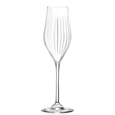 RCR, Timeless, Set 6 Flute per Spumanti 25cm, Cristallo-Vetro