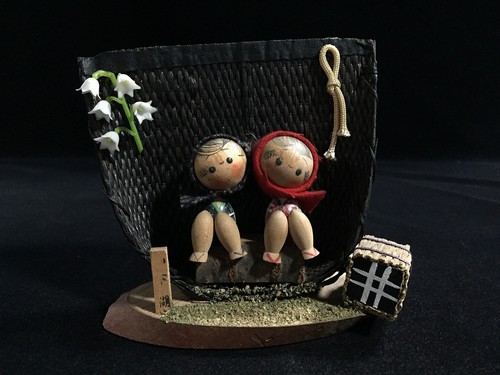 M1011 bambola kokeshi - m1011,