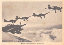 C7233) WW2 AVIAZIONE, VOLO DI PICHIATELLI SUL MEDITERRANEO, JU 87 STUKA.