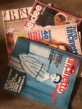 TUTTO UNCINETTO + VARIE  lotto