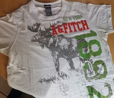 ABERCROMBIE & FITCH T SHIRT M uomo originale usato taglia M