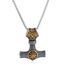 Collana uomo ciondolo vichingo