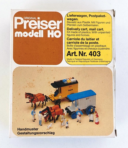 Preiser 403 horse - preiser,