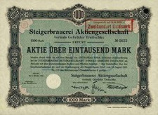 Steigerbrauerei Treitschke VEB