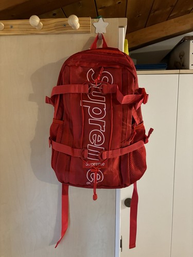 Zaino uomo supreme rosso - zaino,