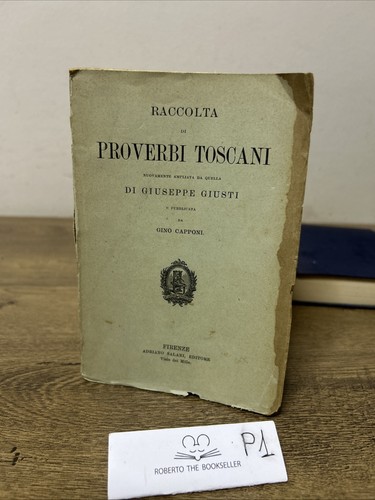 Raccolta proverbi toscani - raccolta,
