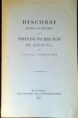 Discorsi sopra studio del - lo,