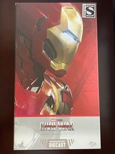 Hot Toys Iron Man Mark 46 XLVI MMS608-D42 con cablaggio bonus Fusion e collare da collo!