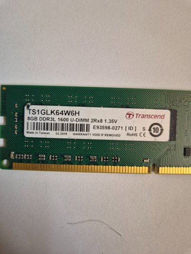 8gb ddr3l transcend 1600mhz - ddr3l,