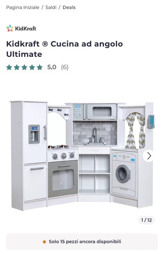 Cucina angolare kidkraft - cucina,