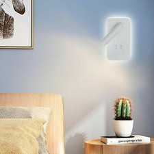 Applique interno da parete doppia luce LED lampada lettura luce notte 6w 220v