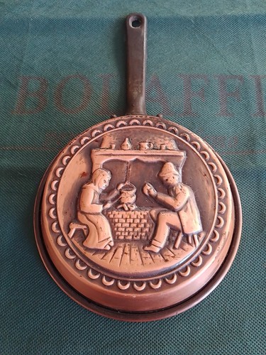 Antico stampo padellina - antico,