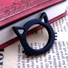 Anello gattino gatto nero