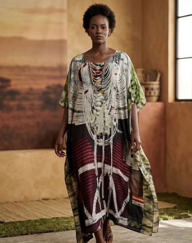 Caftano seta from the - di, tribe