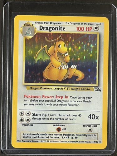 Dragonite 62 fossile - (4), #04/62