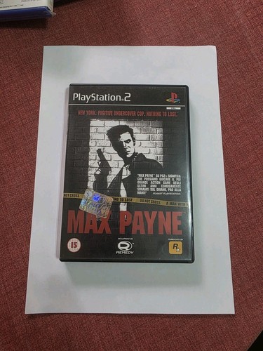 Max payne ps2 playstation - payne, 2
