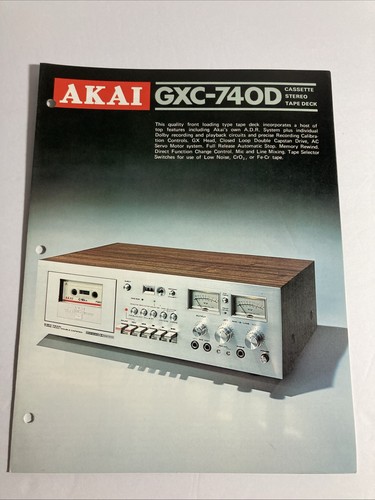 Akai gxc 740d - akai, gxc-740d