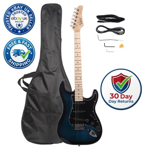 Kit chitarra elettrica gst blu - elettrica,
