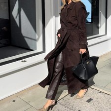 Cappotto lungo donna vera