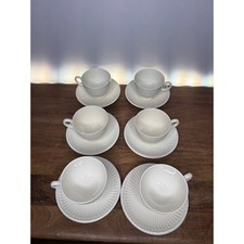 Set of 6 Wedgwood Edme Tea