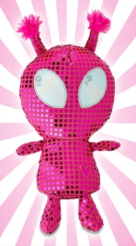Peluche alieno rosa - peluche,